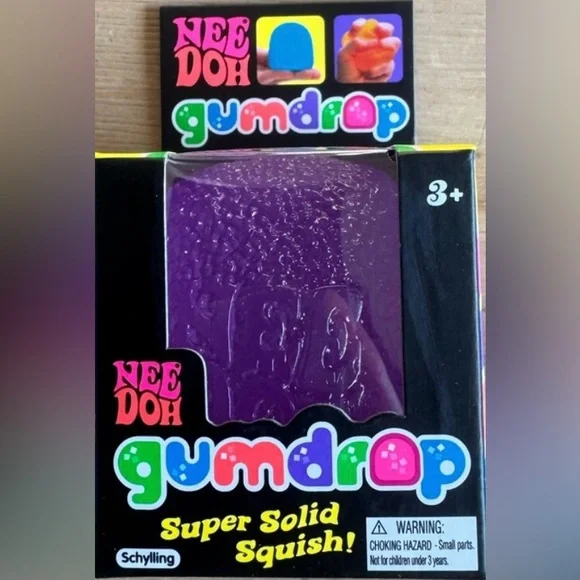 NeeDoh Gumdrop- Purple - Picture 2 of 3